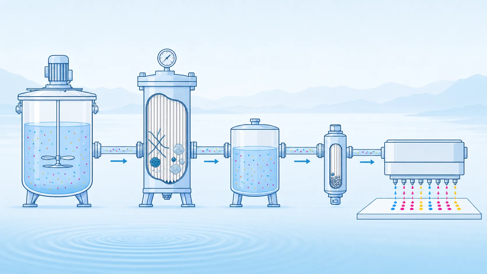 Liquid Filtration for Printing, Inkjet and Industrial Coating