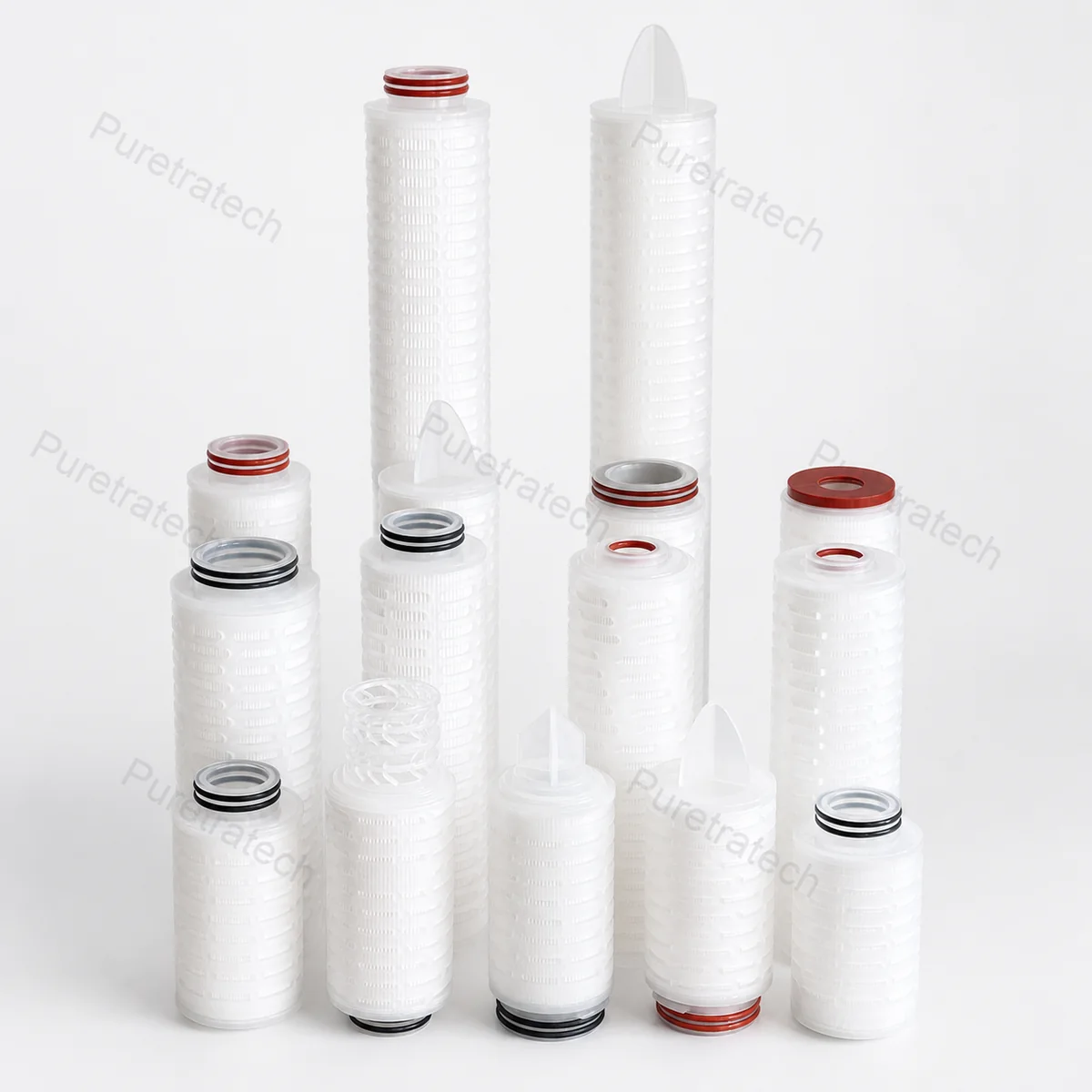 Puretratech 69 mm industrial pleated filter cartridge range